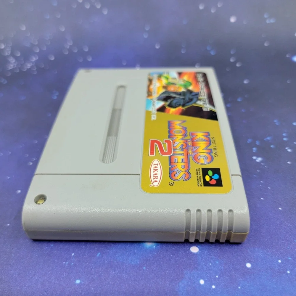 King of Monsters 2 (Nintendo Super Famicom) Video Game w/ Box & Manual 1569